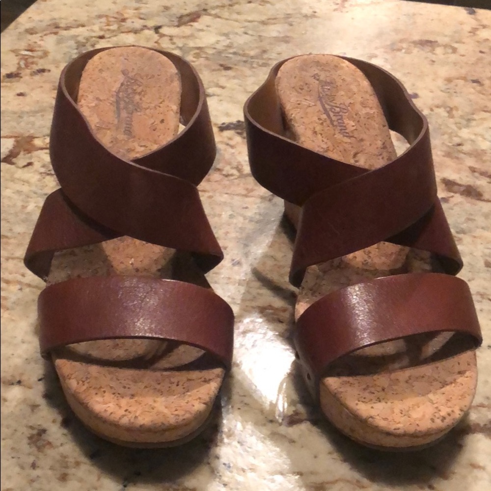 Ladies lucky brand wedges